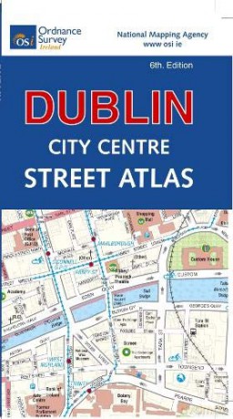 Dublin City Centre Street Atlas Pocket - Ordnance Survey Ireland [KSIĄŻKA]