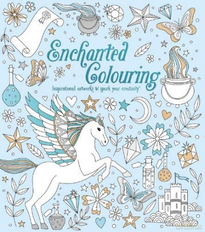 Enchanted Colouring: Inspirational Artworks to Spark Your Creativity - Tracey Kelly [KSIĄŻKA]