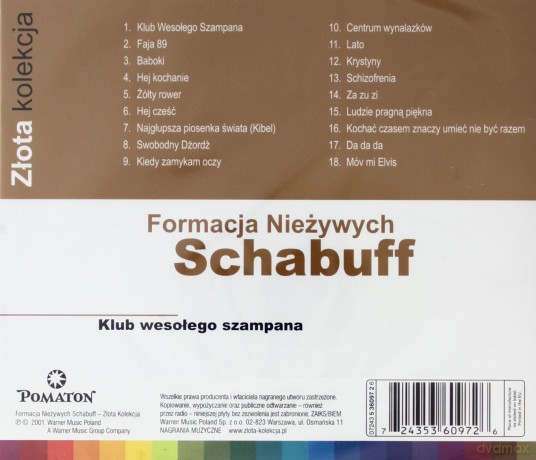 Formacja Nieżywych Schabuff: Złota Kolekcja [CD]