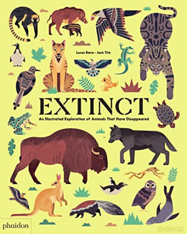 Extinct: An Illustrated Exploration of Animals That Have Disappeared - Lucas Riera [KSIĄŻKA]