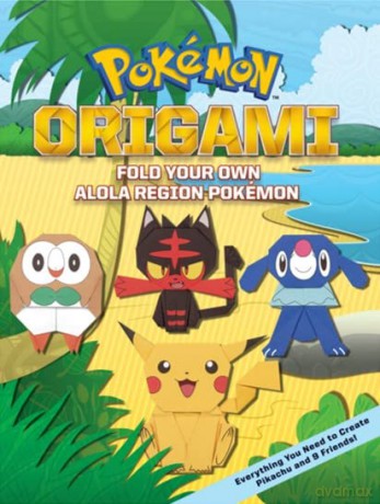 Fold Your Own Alola Region Pokemon - Scholastic [KSIĄŻKA]