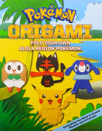 Fold Your Own Alola Region Pokemon - Scholastic [KSIĄŻKA]