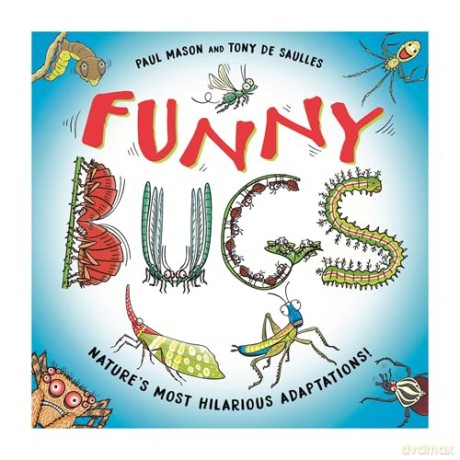Funny Bugs: Laugh-out-loud nature facts! - Paul Mason [KSIĄŻKA]