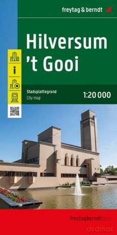 Hilversum/Het Gooi Stadsplattegrond F&B [KSIĄŻKA]