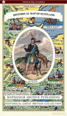 Historical Map of Scotland: 2 [KSIĄŻKA]