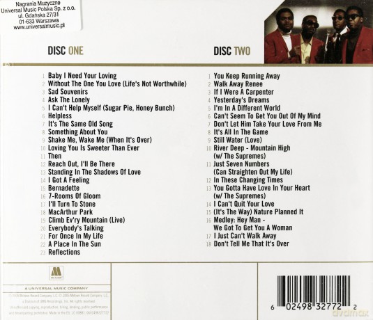 Four Tops: Gold (Remastered) [2CD]