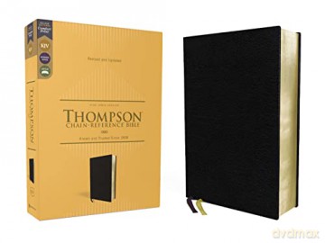 KJV, Thompson Chain-Reference Bible, European Bonded Leather, Black, Red Letter, Comfort Print: King James Version, Black, European Bonded Leather, Red Letter - Dr. Frank Charles Thompson [KSIĄŻKA]