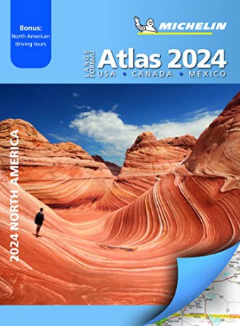 Large Format Atlas 2024 USA - Canada - Mexico - Michelin [KSIĄŻKA]