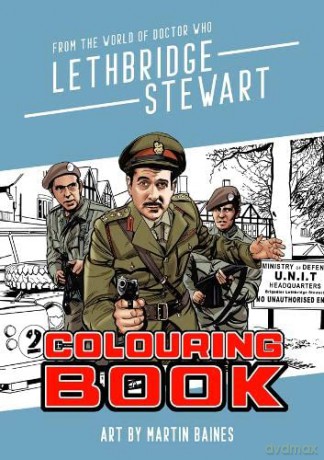 Lethbridge-Stewart Colouring Book - Martin Baines [KSIĄŻKA]