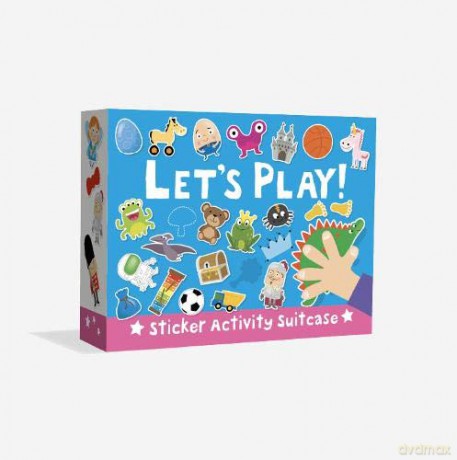 Let's Play! Sticker Activity Suitcase: 4 - Philip Dauncey [KSIĄŻKA]
