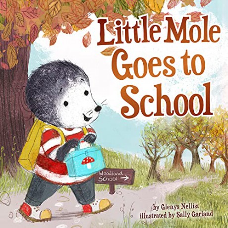 Little Mole Goes to School - Sally Anne Garland [KSIĄŻKA]