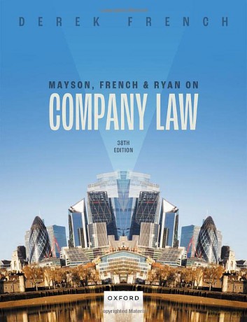 Mayson, French, and Ryan on Company Law - Derek French [KSIĄŻKA]