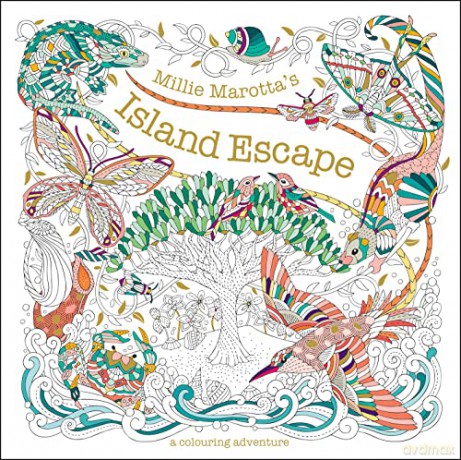 Millie Marotta's Island Escape: A Colouring Adventure - Millie Marotta [KSIĄŻKA]