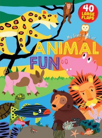 MY GIANT BOOK OF ANIMAL FUN - Marijke Buurlage [KSIĄŻKA]