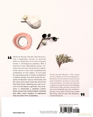 New Brooches: 400+ Contemporary Jewellery Designs - Nicolás Estrada [KSIĄŻKA]