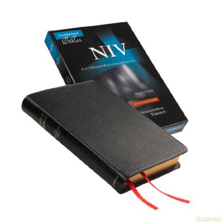 NIV Pitt Minion Reference Bible, Black Goatskin Leather, Red-letter Text, NI446:XR: New International Version, Black Goatskin, Pitt Minion Reference - BIBLE [KSIĄŻKA]