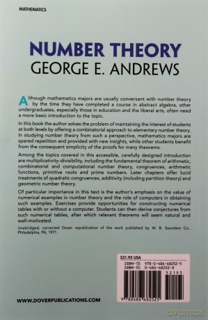 Number Theory - George E. Andrews [KSIĄŻKA]