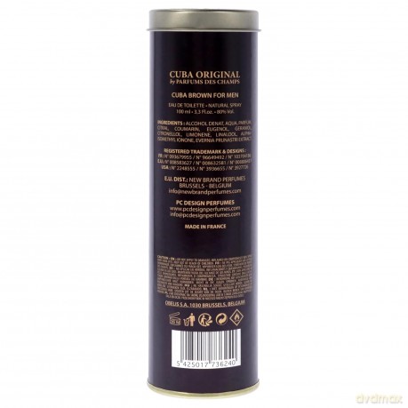 Cuba Brown Woda Toaletowa dla Mężczyzny 100ml spray [PERFUMY]