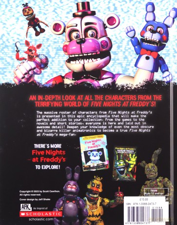 Official Character Encyclopedia - Scott Cawthon [KSIĄŻKA]