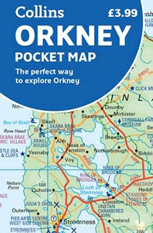 Orkney Pocket Map: The perfect way to explore Orkney - Collins Maps [KSIĄŻKA]