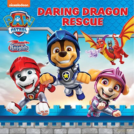 PAW Patrol: Daring Dragon Rescue Picture Book: A BRAND NEW illustrated character story for 2023 from the hit Rescue Knights series for boys and girls aged 3+ - Paw Patrol [KSIĄŻKA]