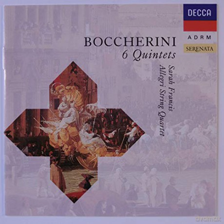 Francis/Allegri Qtet: Bocc:6 Quintets [CD]