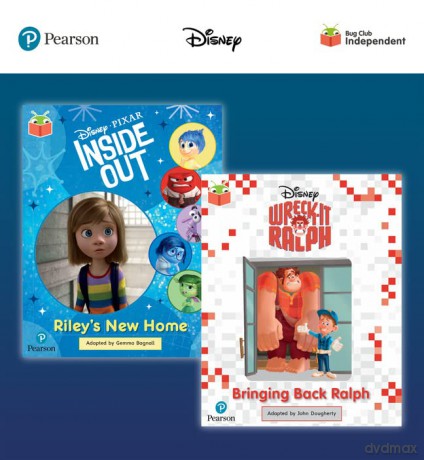 Pearson Bug Club Disney Year 2 Pack D, including Purple and White book band readers; Inside Out: Riley's New Home, Wreck-It Ralph: Bringing Back Ralph - Sumathi Pathmanaban [KSIĄŻKA]