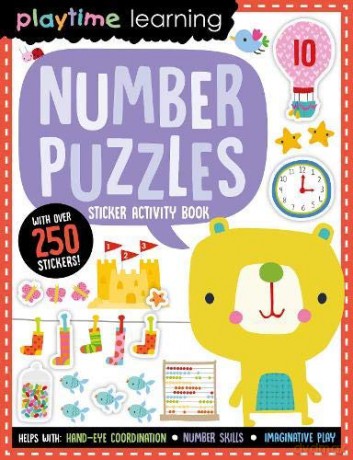 Playtime Learning Number Puzzles - Make Believe Ideas [KSIĄŻKA]