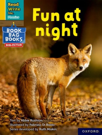 Read Write Inc. Phonics: Yellow Set 5 NF Book Bag Book 8 Fun at night - Abbie Rushton [KSIĄŻKA]