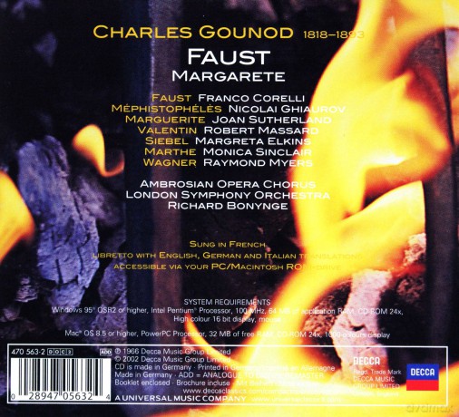 Faust: Charles Gounod (digipack) [3CD]