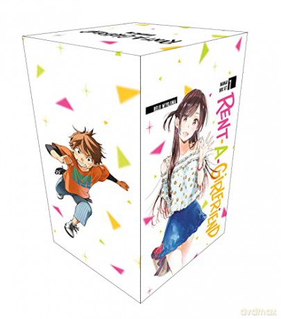 Rent-A-Girlfriend Manga Box Set 1 - Reiji Miyajima [KOMIKS]