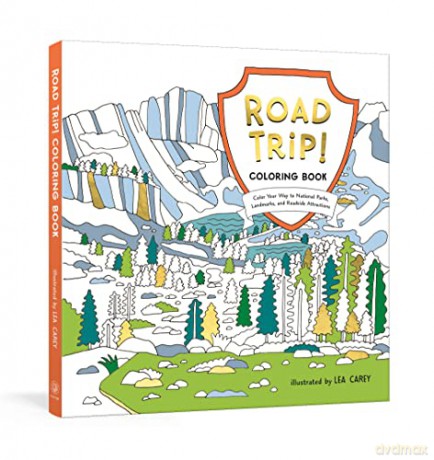 Road Trip!: Coloring Book - Potter Gift [KSIĄŻKA]