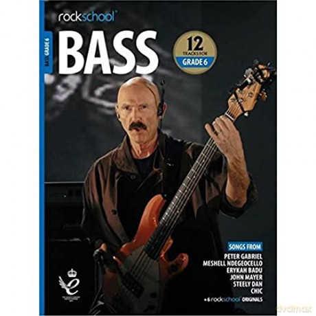 Rockschool Bass Grade 6 - Various [KSIĄŻKA]