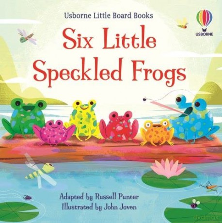 Six Little Speckled Frogs - Russell Punter [KSIĄŻKA]