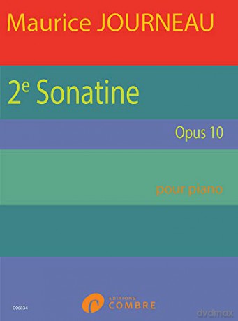 Sonatine No.2 Opus 10 - Maurice Journeau [KSIĄŻKA]
