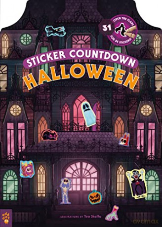Sticker Countdown: Halloween - Odd Dot [KSIĄŻKA]