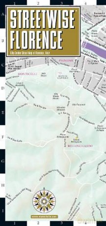 Streetwise Florence Map - Laminated City Center Street Map of Florence, Italy: City Plan - Michelin [KSIĄŻKA]