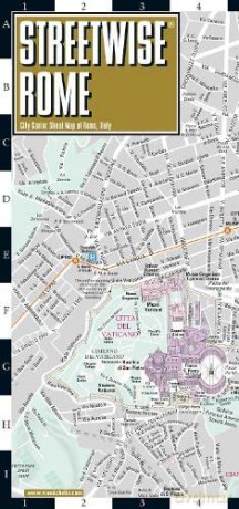 Streetwise Rome Map - Laminated City Center Street Map of Rome, Italy: City Plan - Michelin [KSIĄŻKA]