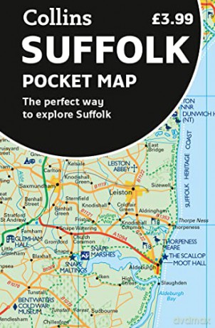 Suffolk Pocket Map: The perfect way to explore the Suffolk - Collins Maps [KSIĄŻKA]