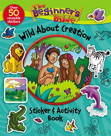 The Beginner's Bible Wild About Creation Sticker and Activity Book - Zonderkidz [KSIĄŻKA]