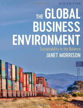 The Global Business Environment: Sustainability in the Balance - Janet Morrison [KSIĄŻKA]