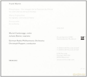 Frank Martin: Triptychon [CD]