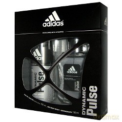 Adidas Dynamic Pulse Zestaw - woda toaletowa 100ml spray + dezodorant 150ml spray (42300) [PERFUMY]