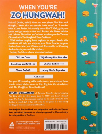 The Unofficial Sims Cookbook: From Baked Alaska to Silly Gummy Bear Pancakes, 85+ Recipes to Satisfy the Hunger Need - Taylor O'Halloran [KSIĄŻKA]