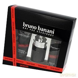 Bruno Banani Dangerous Man Zestaw - woda toaletowa 30ml spray + dezodorant 50ml spray + żel pod prysznic 50ml (62285) [PERFUMY]