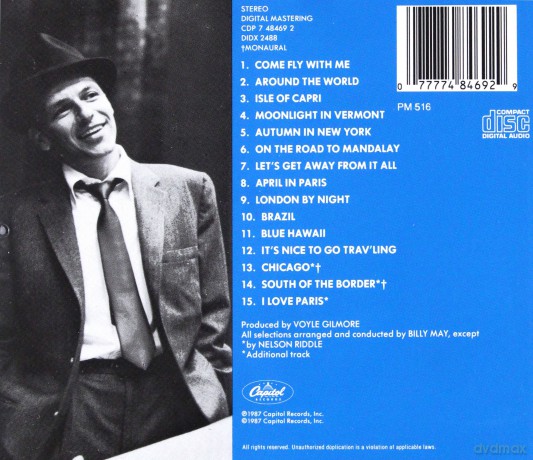 Frank Sinatra: Come Fly With Me [CD]