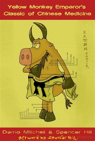 The Yellow Monkey Emperor's Classic of Chinese Medicine - Damo Mitchell and Spencer Hill. Artwork by Spencer Hill. [KSIĄŻKA]