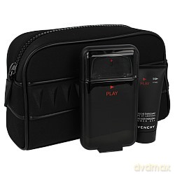 Givenchy Play Intense Zestaw woda toaletowa 100ml spray + żel pod prysznic 50ml + kosmetyczka (92881) [PERFUMY]