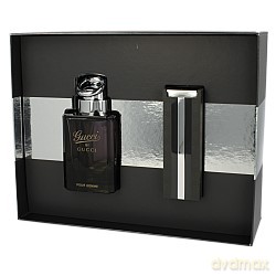 Gucci By Gucci pour Homme Zestaw - woda toaletowa 90ml spray + woda toaletowa 30ml spray (46320/55790) [PERFUMY]