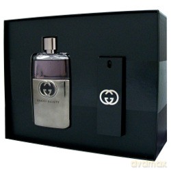 Gucci Guilty pour Homme Zestaw - woda toaletowa 90ml spray + woda toaletowa 30ml spray (55786) [PERFUMY]